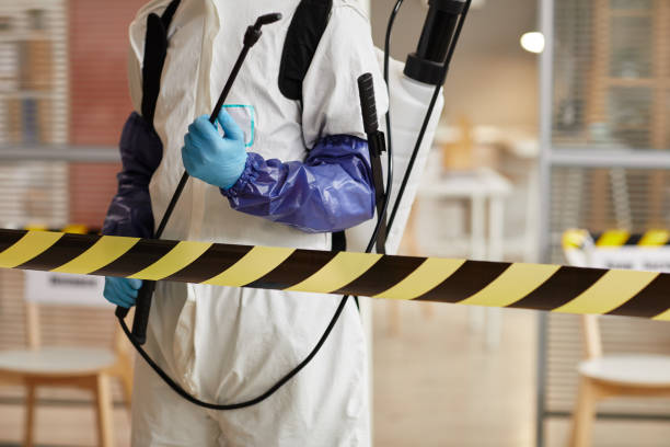 Professional Blood Cleanup technician working in Woodbridge, VA